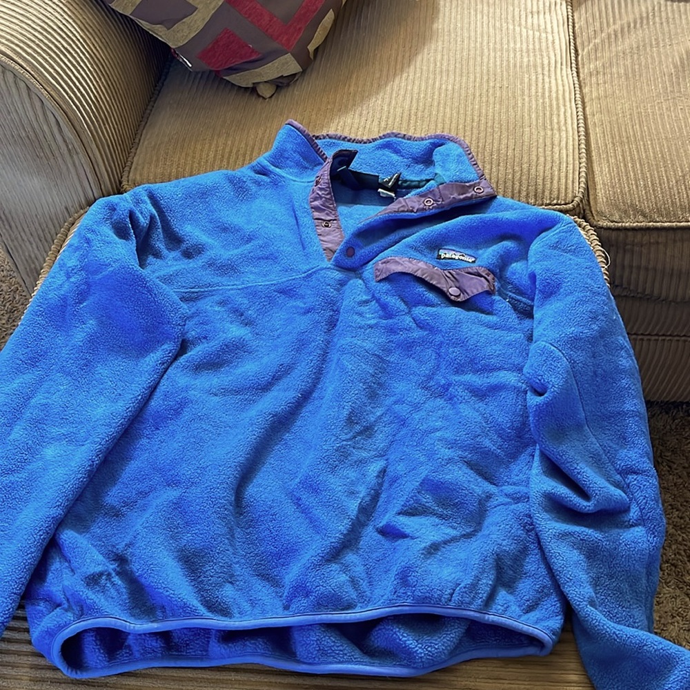 Large Blue Patagonia Sweater